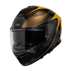 Rapid 1.0 Graphic Integralhelm - mango-anthrazit