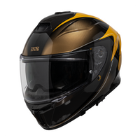 Rapid 1.0 Graphic Integralhelm - mango-anthrazit