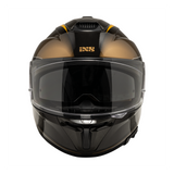Rapid 1.0 Graphic Integralhelm - mango-anthrazit