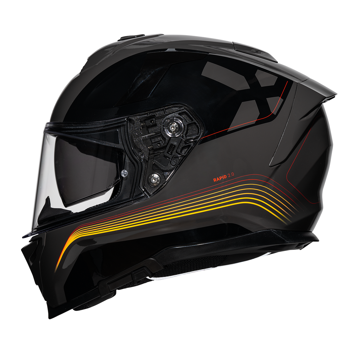 Rapid 2.0 Graphic Integralhelm - schwarz-anthrazit
