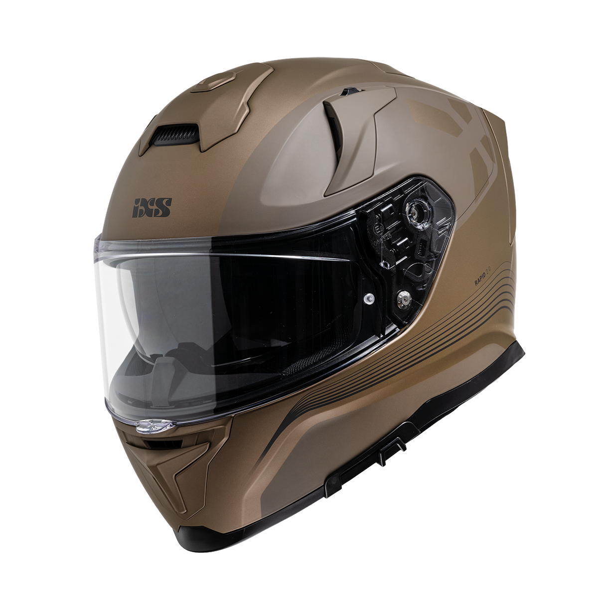 Rapid 2.0 Graphic Integralhelm - matt braun-grau