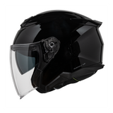 Rapid J 1.0 Glossy Jethelm - schwarz