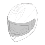 Rapid 1.0 FF Helm Visiermechanik