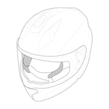 iXS-Rapid 2.0 FF Wangenpolster - schwarz-01