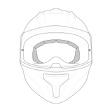 iXS-Rapid 2.0 FF Helmfutter - schwarz-01