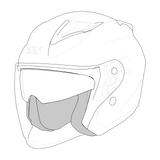 iXS-Rapid 1.0 OF Wangenpolster - schwarz-01