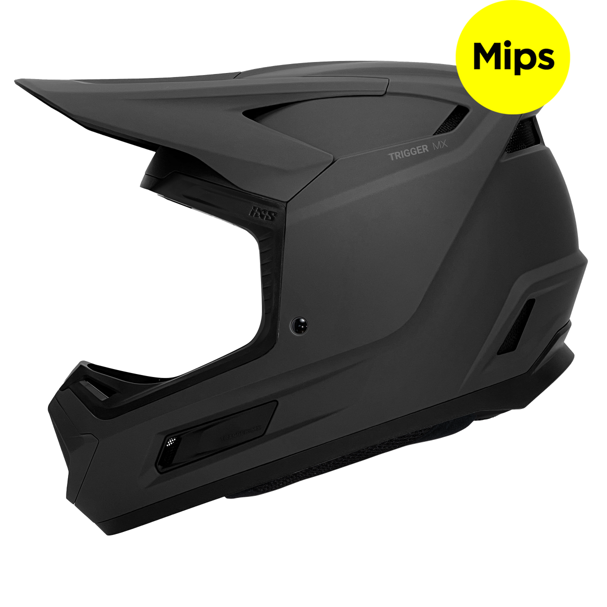 Trigger MX 1.0 Chalky MIPS Integralhelm - matt metallisch schwarz