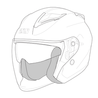 Wangenpolster iXS868 SV