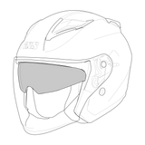 Sonnenblende iXS868 SV