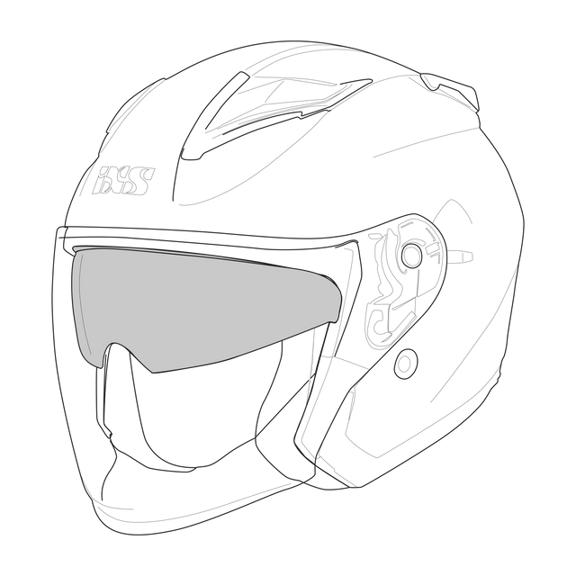 Sonnenblende iXS868 SV