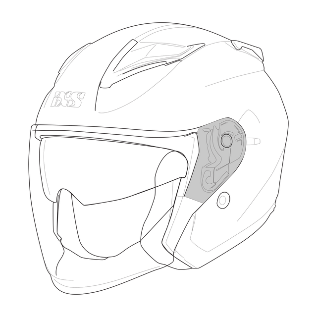 Visiermechanik KIT L+R iXS868 SV