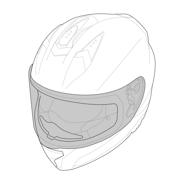 Visier iXS92 FG dunkel (22.05)