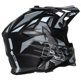Motocross Helm iXS363 2.0 schwarz matt-anthrazit-weiss