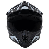 Motocross Helm iXS363 2.0 schwarz matt-anthrazit-weiss