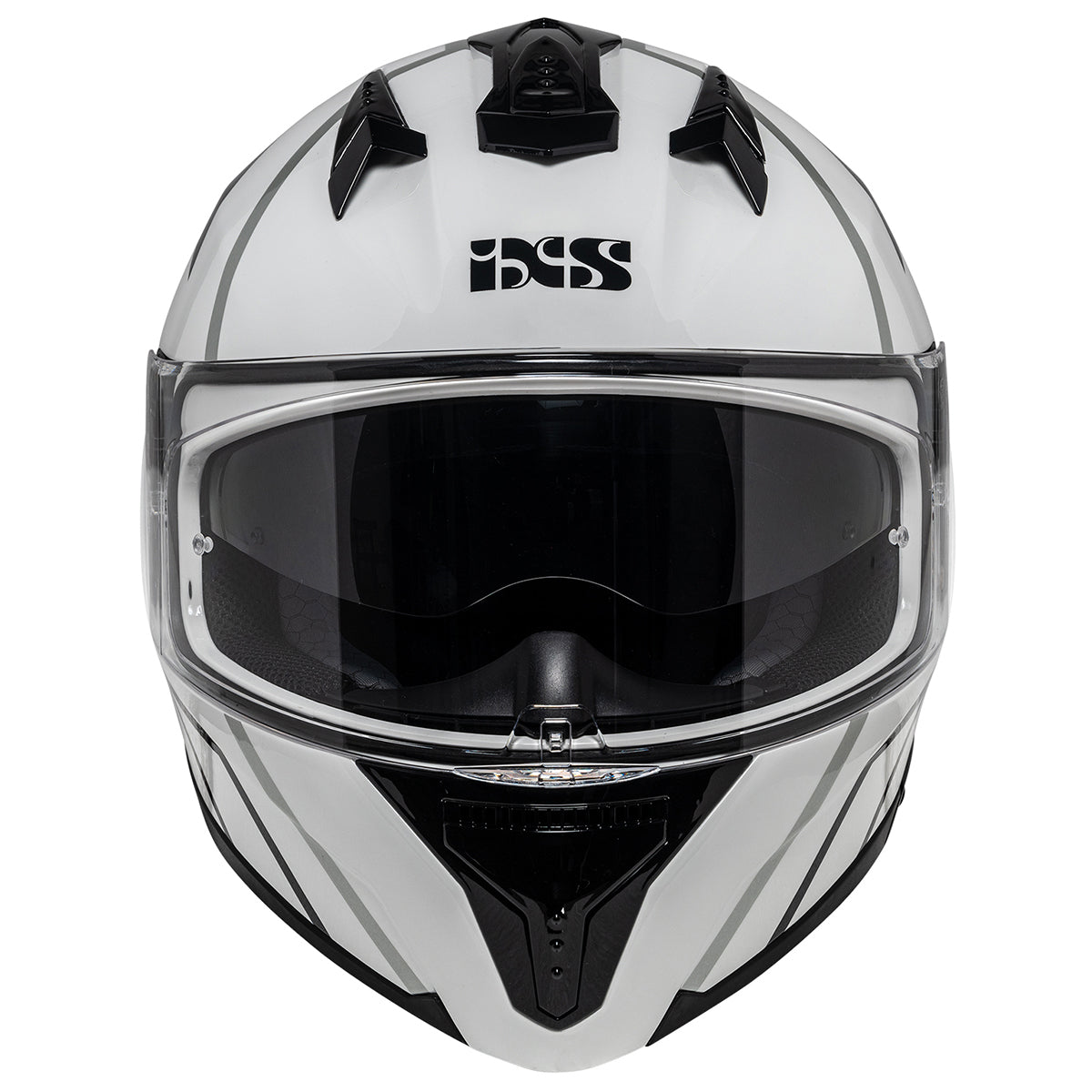 Integral Helm iXS217 2.0 weiss-schwarz