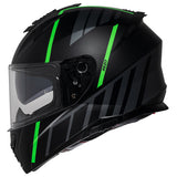 Integral Helm iXS217 2.0 schwarz matt-grün neon
