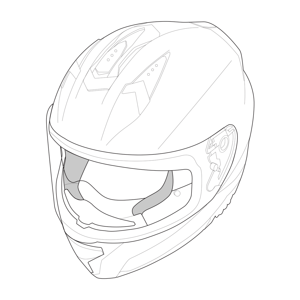 Wangenpolster iXS301