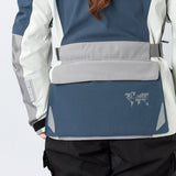 Damen Venture-STX 1.0 Laminatjacke blau-hellgrau