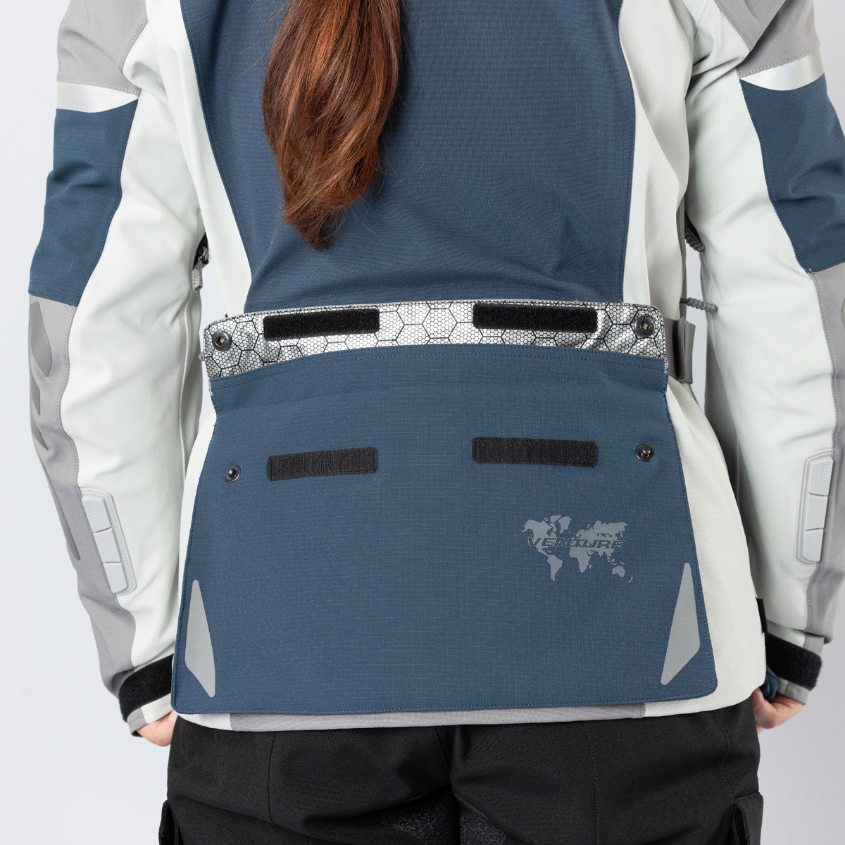 Damen Venture-STX 1.0 Laminatjacke blau-hellgrau