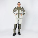 Damen Venture-Air 1.0 Jacke hellgrau-oliv
