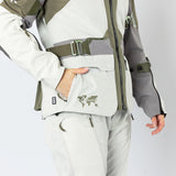 Damen Venture-Air 1.0 Jacke hellgrau-oliv