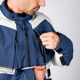 Tourster-STX 1.0 Laminatjacke - blau-cool grey