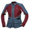Damen Tourster-STX 1.0 Laminatjacke - weinrot-blau-cool grey