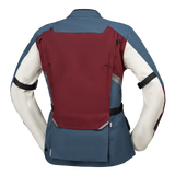 Damen Tourster-STX 1.0 Laminatjacke - weinrot-blau-cool grey