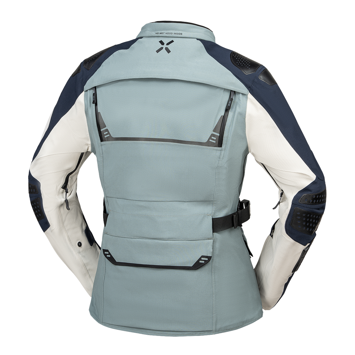 Tourster-STX 2.0 WMS Laminatjacke - dunkelblau-blau grau-cool grau