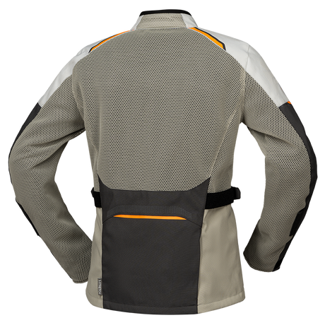 Damen Tourster-BigAir 1.0 Jacke dunkelgrau-steingrau-orange