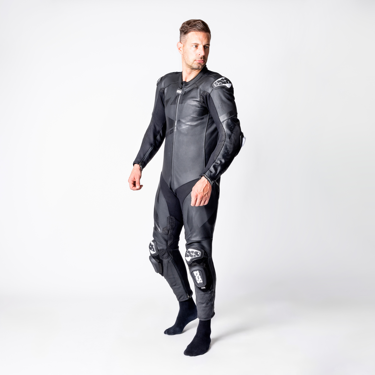 iXS-Ace 1.0 Lederkombi Einteiler - schwarz-14