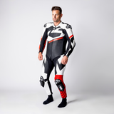 iXS-Ace 1.0 Lederkombi Einteiler - schwarz-weiss-rot-07