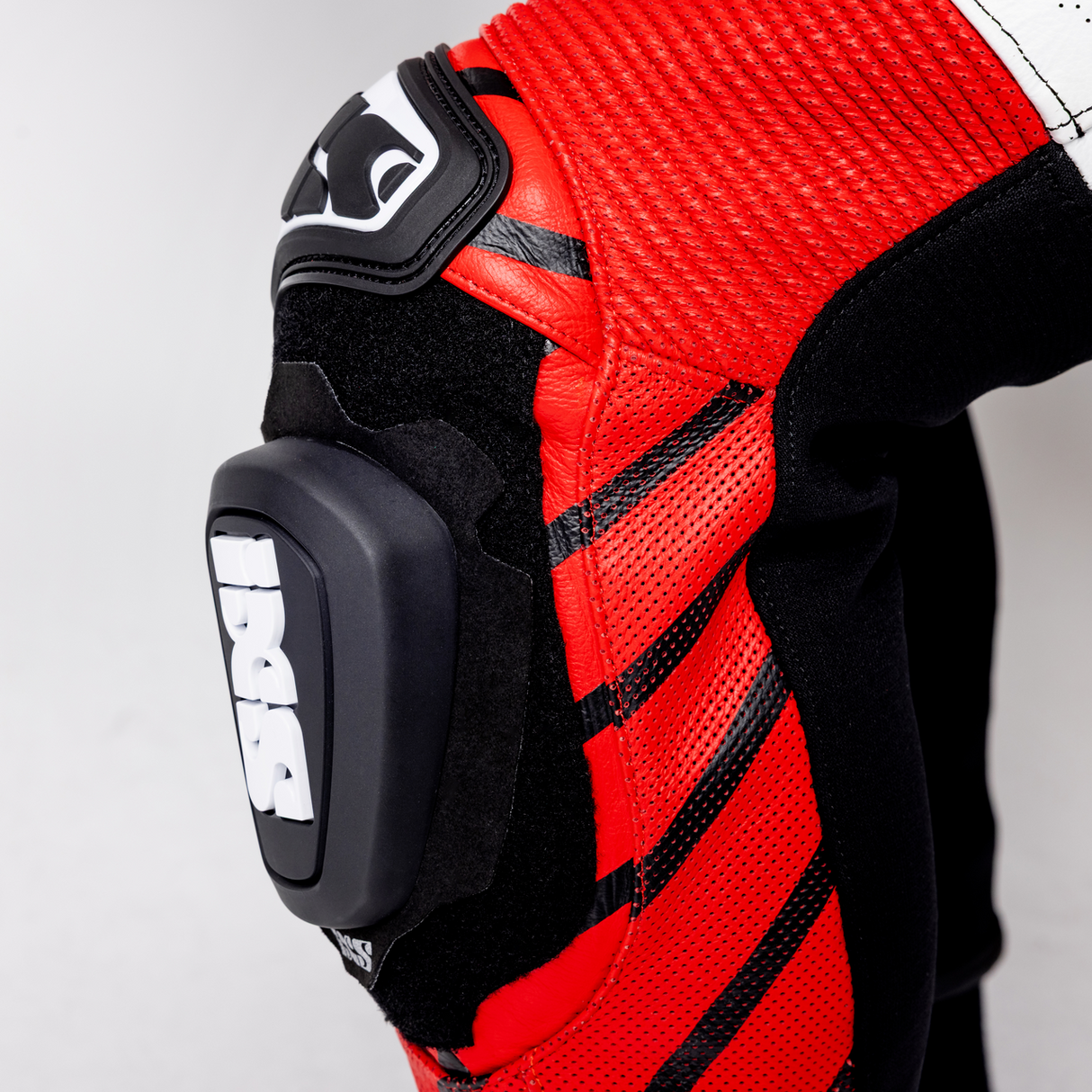 iXS-Ace 1.0 Lederkombi Einteiler - schwarz-weiss-rot-30