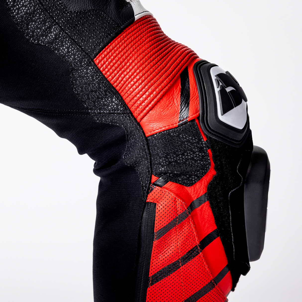 iXS-Ace 1.0 Lederkombi Einteiler - schwarz-weiss-rot-37