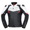 Ace 1.0 Lederjacke - schwarz-weiss-rot