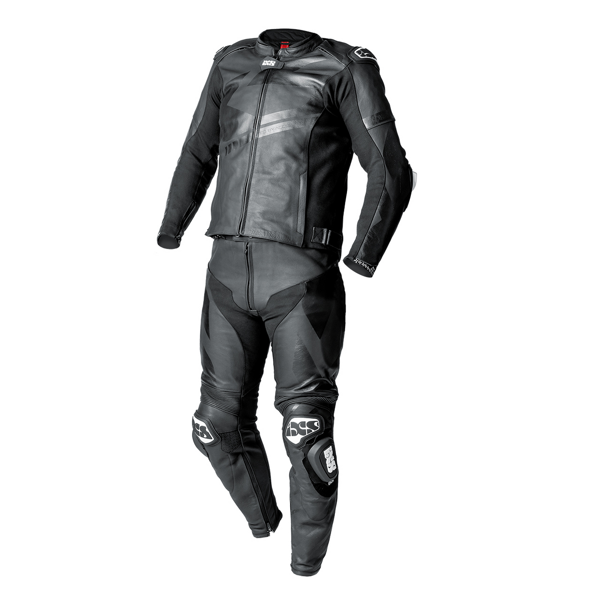 iXS-Ace 1.0 Lederkombi Zweiteiler - schwarz-03