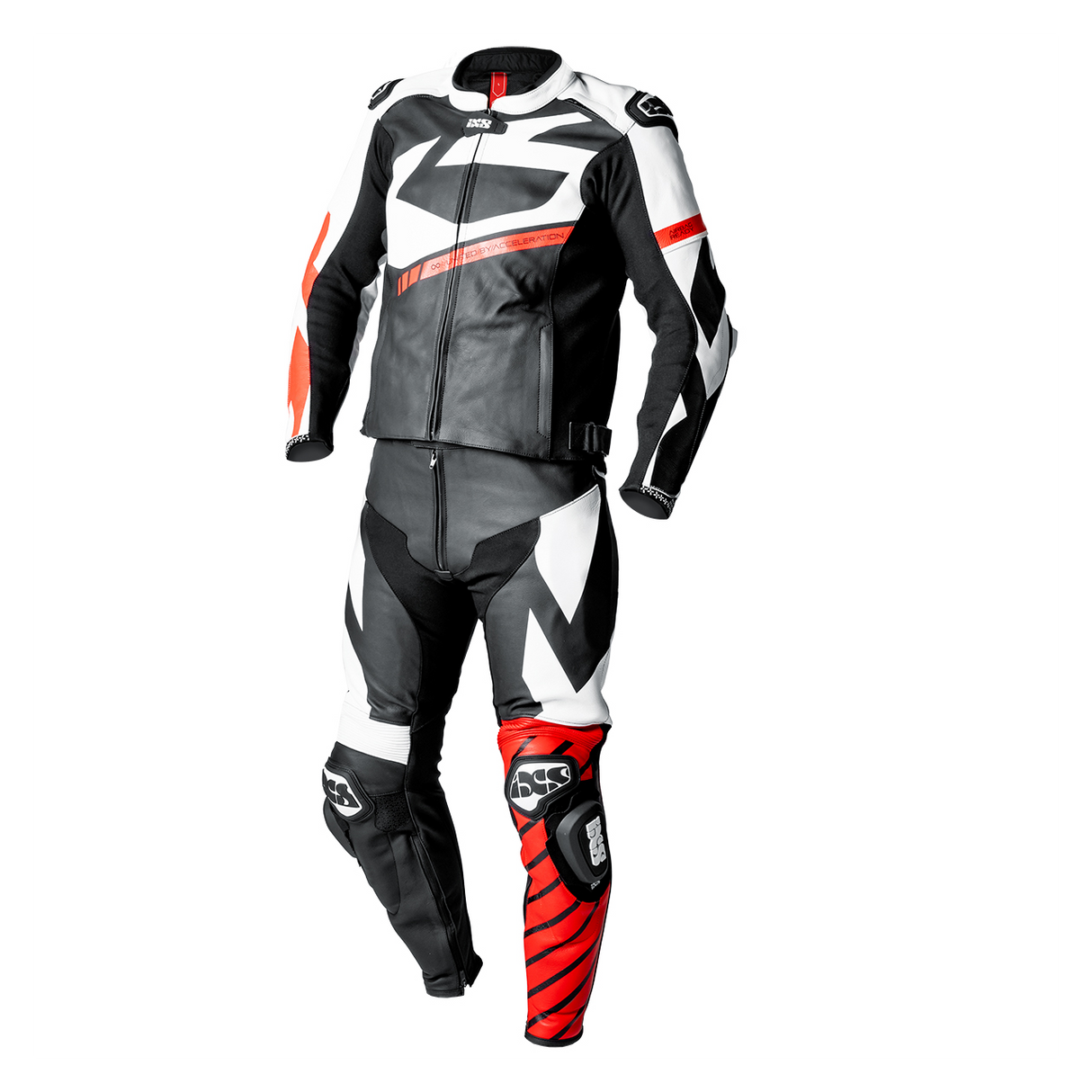 iXS-Ace 1.0 Lederkombi Zweiteiler - schwarz-weiss-rot-03