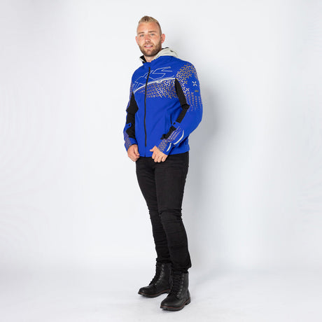 Rapid-STX 1.0 Laminatjacke seablue