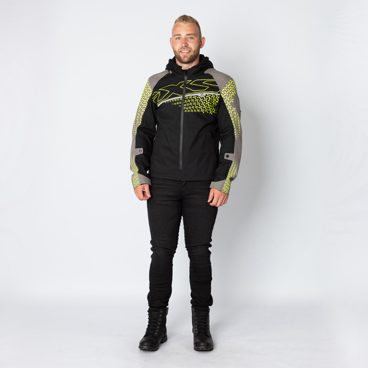 Rapid-STX 1.0 Laminatjacke anthrazit-lime