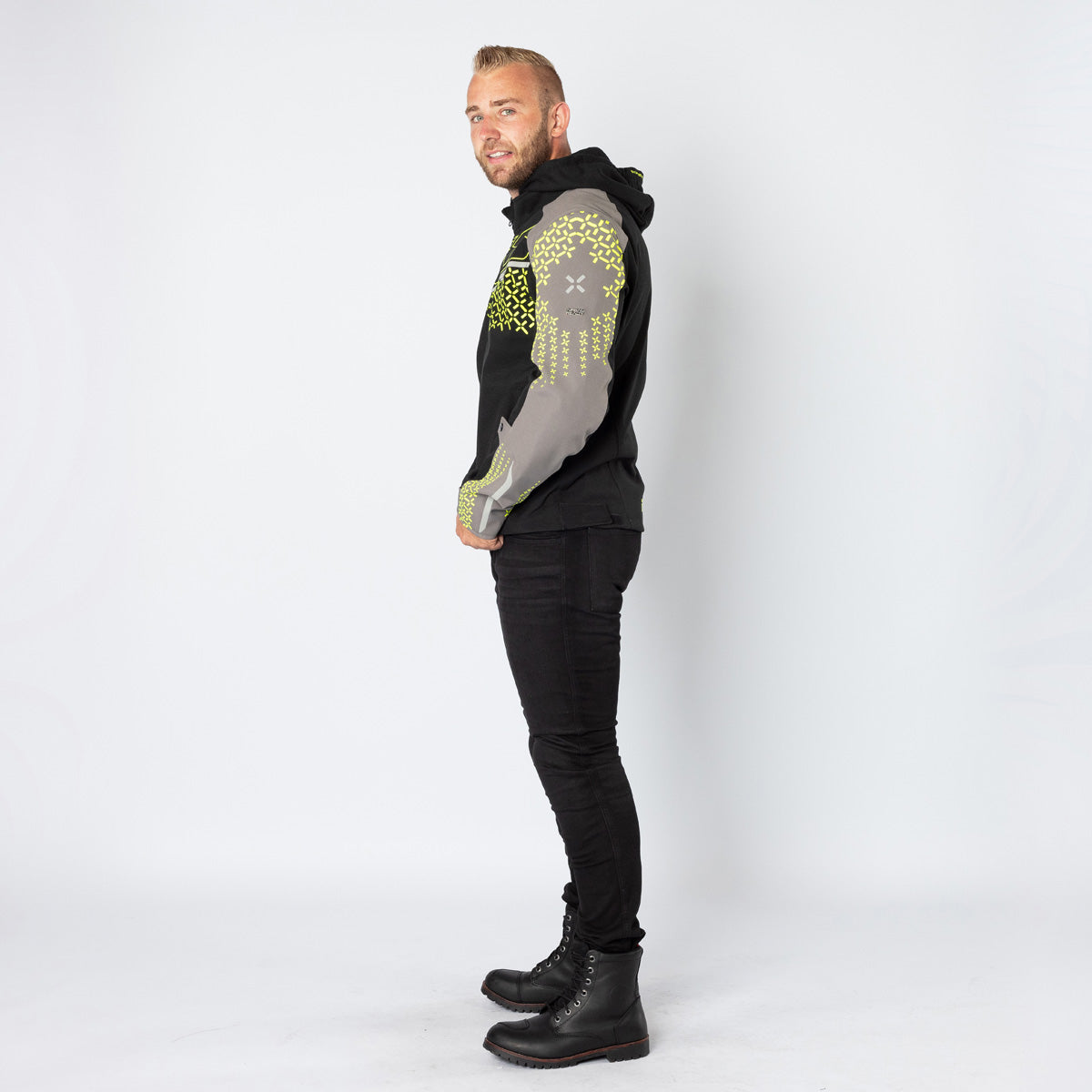 Rapid-STX 1.0 Laminatjacke anthrazit-lime