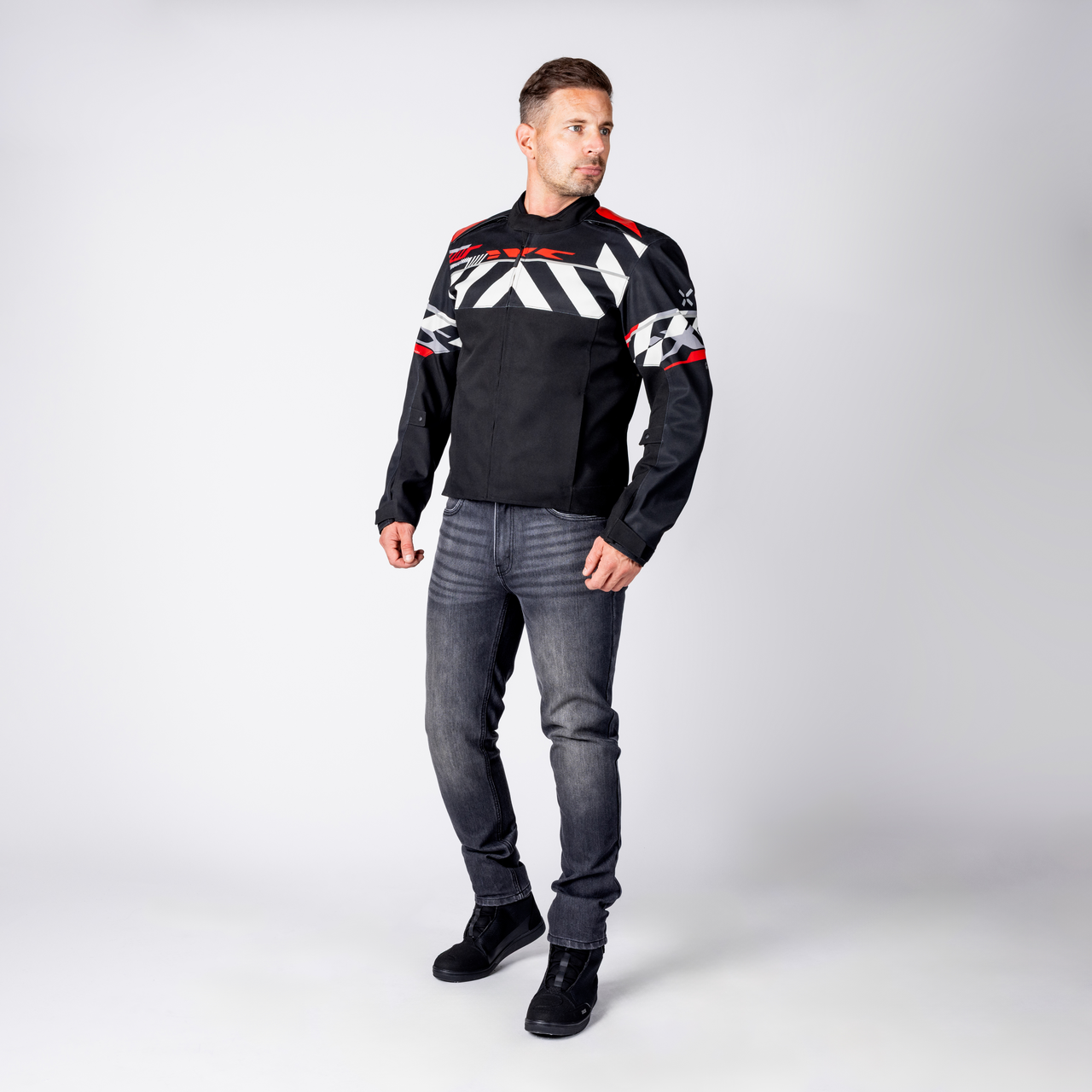 iXS-Rapid-STX 2.1 Laminatjacke - schwarz-rot-grau-15