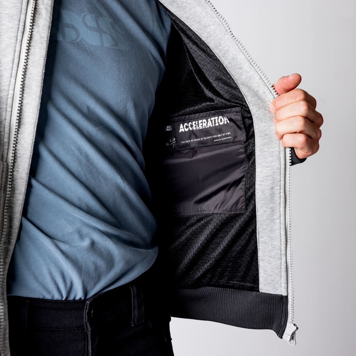 Rapid 1.0 Hoodie - cool grau-dunkelgrau