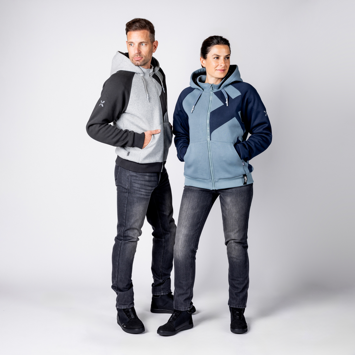 Rapid 1.0 Hoodie - cool grau-dunkelgrau