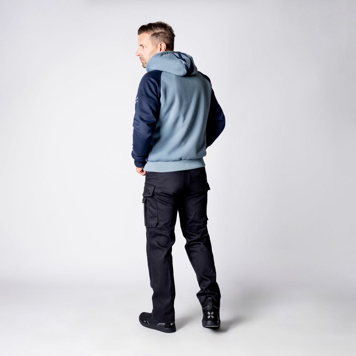 Rapid 1.0 Hoodie - dunkelblau-blau grau