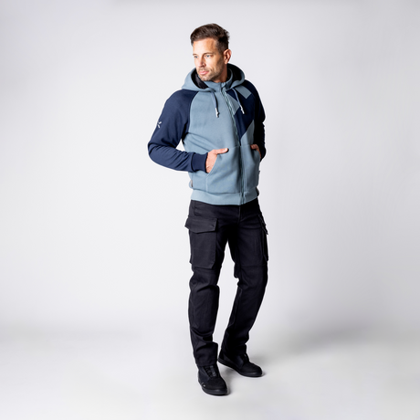 Rapid 1.0 Hoodie - dunkelblau-blau grau