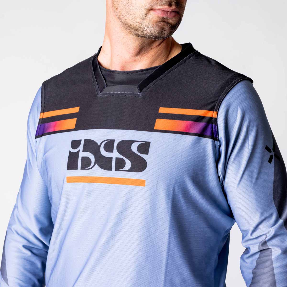 Trigger-MX 1.0 Jersey - grau-schwarz