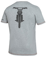 T-Shirt Motorcycle Passion - grau