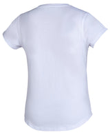 Ladies T-Shirt On Two Wheels - white-pink 