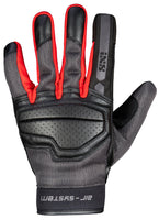 Classic Handschuh Evo-Air schwarz-dunkelgrau-rot