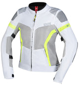 Sport women's jacket Trigonis-Air light gray-gray-neon yellow 